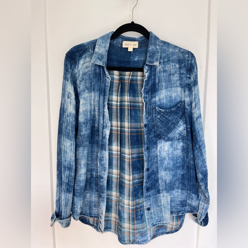 Cloth & Stone Button Down - L